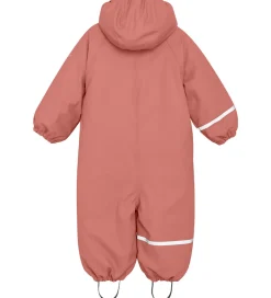 Regntøj|CeLaVi Regndragt m. Vattering - PU - Brick Dust