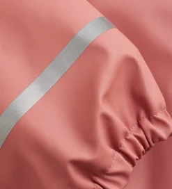 Regntøj|CeLaVi Regndragt m. Vattering - PU - Brick Dust