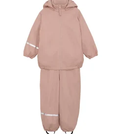 Regntøj|CeLaVi Regntøj m. Fleece - Recycle PU - Misty Rose