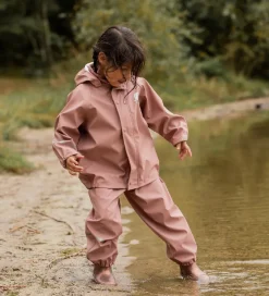 Regntøj|CeLaVi Regntøj m. Seler - PU - Burlwood