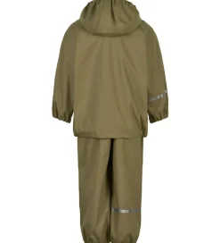 Regntøj|CeLaVi Regntøj m. Seler - PU - Khaki