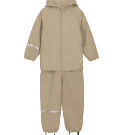 Regntøj|CeLaVi Regntøj m. Seler - PU - White Pepper