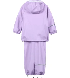 Regntøj|CeLaVi Regntøj m. Seler - Recycled PU - Purple Rose