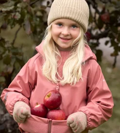 Regntøj|CeLaVi Regntøj m. Seler/Fleece - Recycle PU - Brick Dust