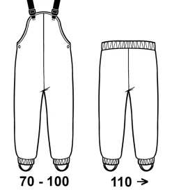 Regntøj|CeLaVi Rengtøj m. Seler - PU - Cayenne