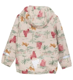 Softshell|CeLaVi Softshelljakke - Brandied Apricot/Rosa m. Elefanter