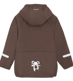 Softshell|CeLaVi Softshelljakke - French Roast