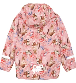 Softshell|CeLaVi Softshelljakke - Peach Blossom m. Print