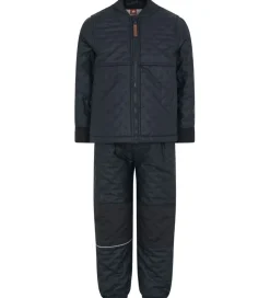 Termotøj|CeLaVi Termotøj m. Fleece - Coated - Dark Navy
