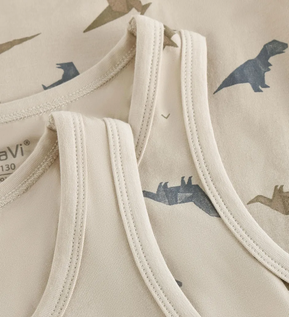 Undertøj|Basis|CeLaVi Undertrøjer - 2-pak - Silver Lining