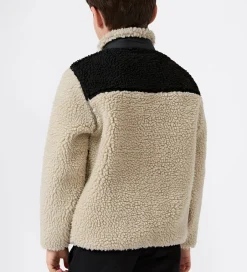 Fleece|Champion Fleecejakke - Neutral Chino Beige m. Sort