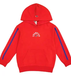 Hættetrøjer|Champion Hættetrøje - Rød m. Logo