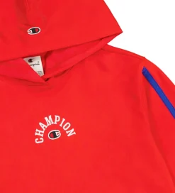 Hættetrøjer|Champion Hættetrøje - Rød m. Logo