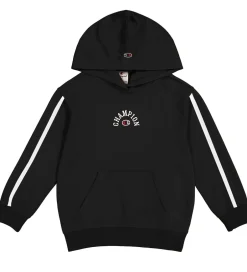 Hættetrøjer|Champion Hættetrøje - Sort m. Logo