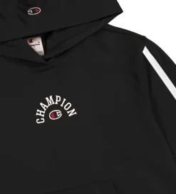 Hættetrøjer|Champion Hættetrøje - Sort m. Logo