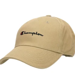 Kasketter|Champion Kasket - Baseball - Beige m. Logo