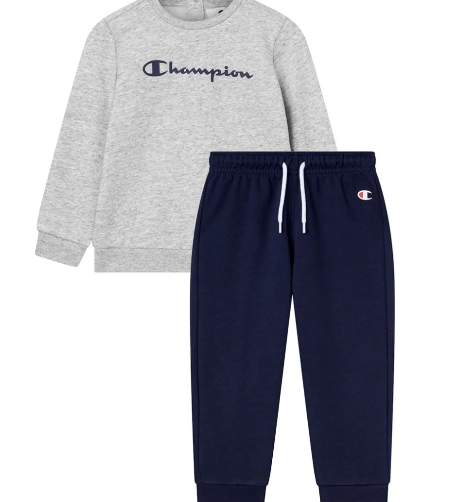 Sweatshirts|Champion Sweatsæt - Sweatshirt/Sweatpants - New Oxford Grey Mela
