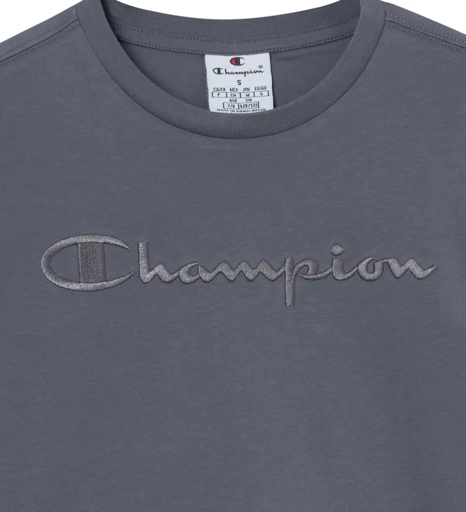 T-Shirts|Champion T-shirt - Forged Steel Grey