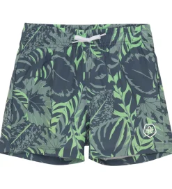 Badetøj|Color Kids Badeshorts - AOP - Iceberg Green
