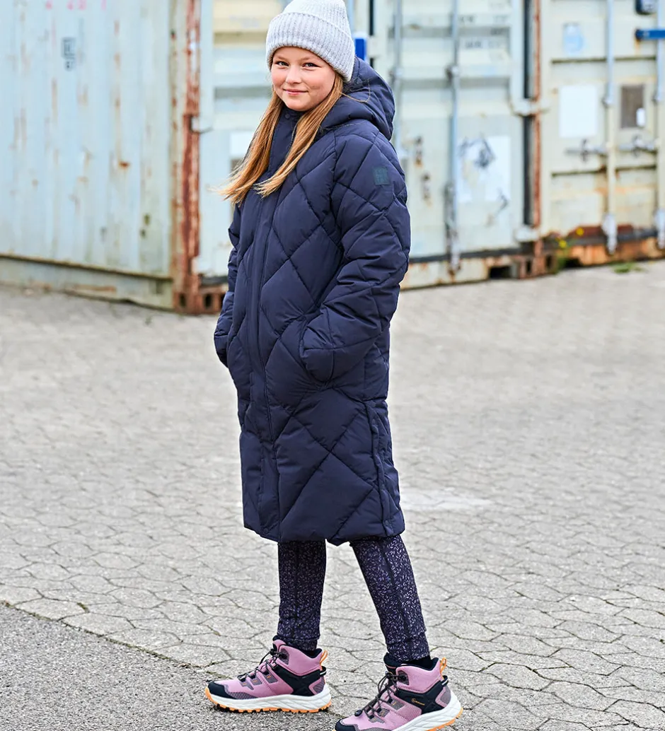 Overgangsjakker|Dunjakker Og Dynejakker|Color Kids Dynefrakke - Quilt - Phantom