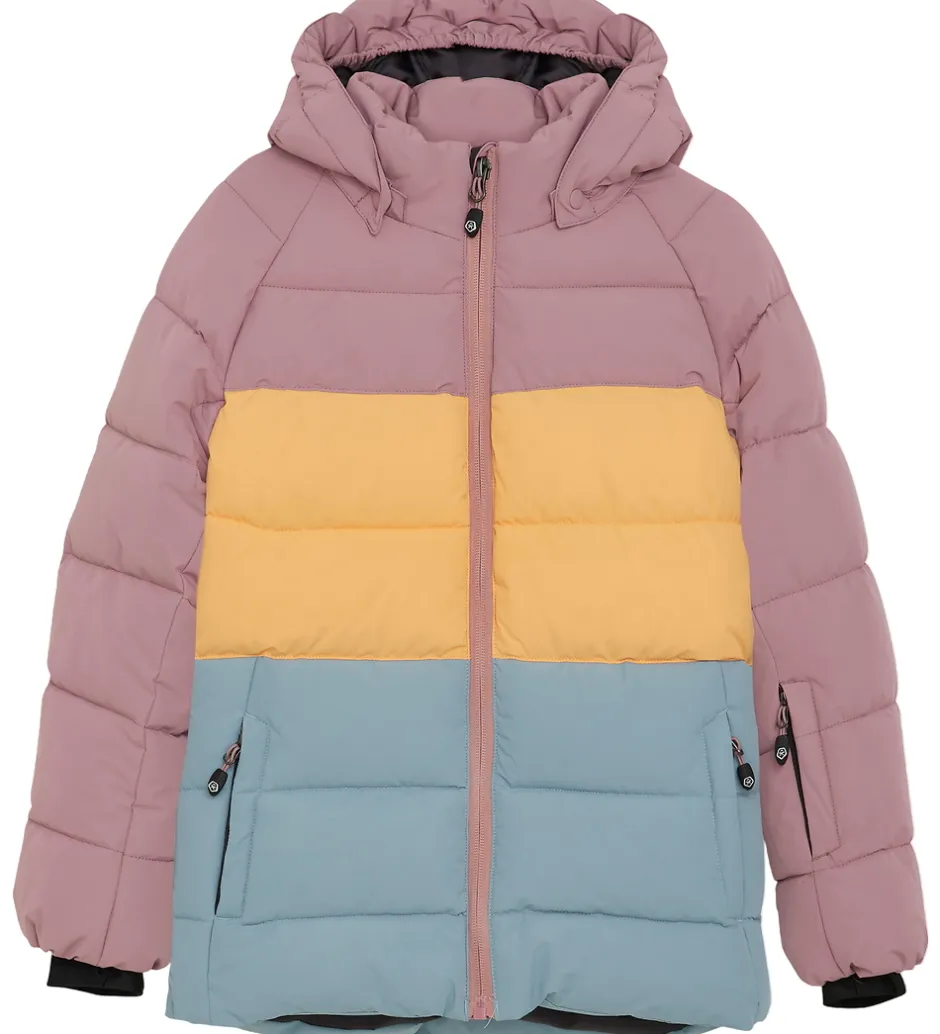 Overgangsjakker|Dunjakker Og Dynejakker|Color Kids Dynejakke - Quilt - Woodrose