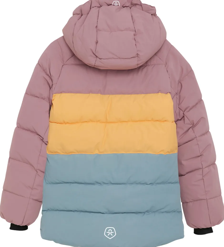 Overgangsjakker|Dunjakker Og Dynejakker|Color Kids Dynejakke - Quilt - Woodrose