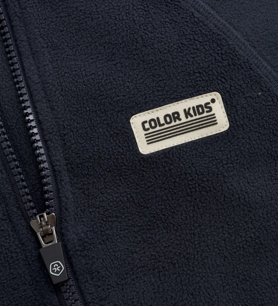 Fleece|Color Kids Fleecedragt - Total Eclipse