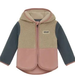 Fleece|Color Kids Fleecejakke - Baby Teddy - Woodrose