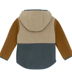 Fleece|Color Kids Fleecejakke - Baby Teddy - Stormy Weather
