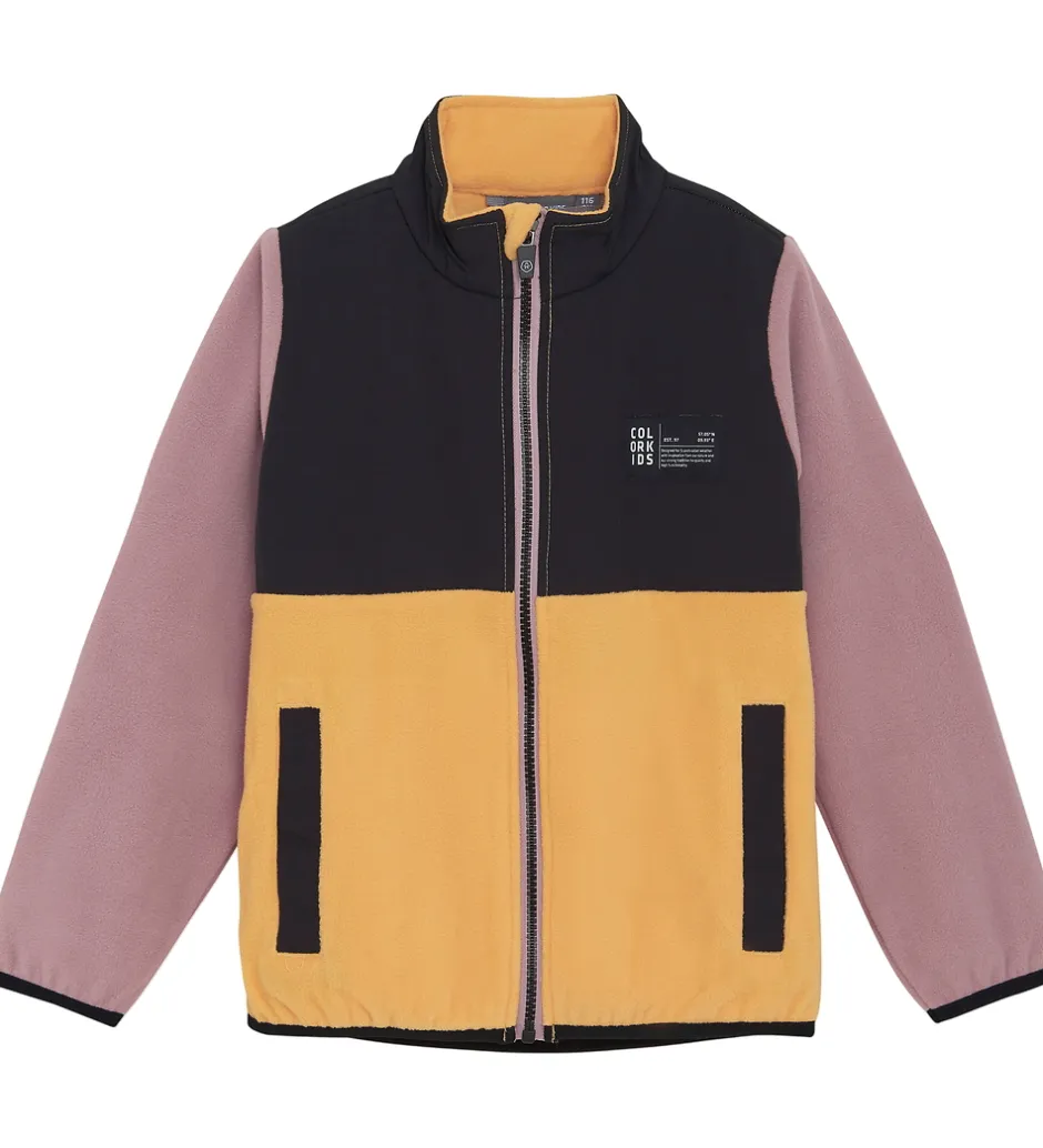 Fleece|Color Kids Fleecejakke - Chamois