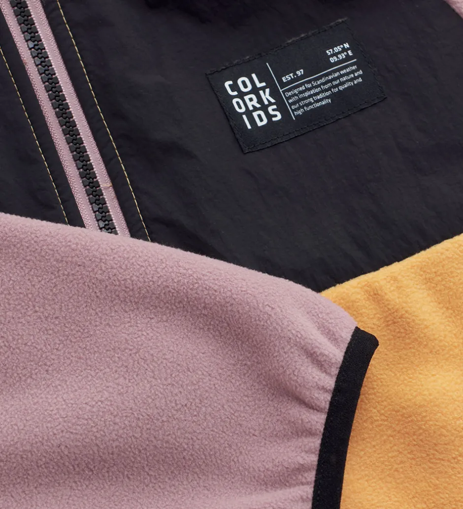 Fleece|Color Kids Fleecejakke - Chamois