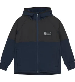 Fleece|Color Kids Fleecejakke - Total Eclipse