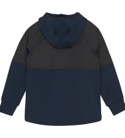 Fleece|Color Kids Fleecejakke - Total Eclipse