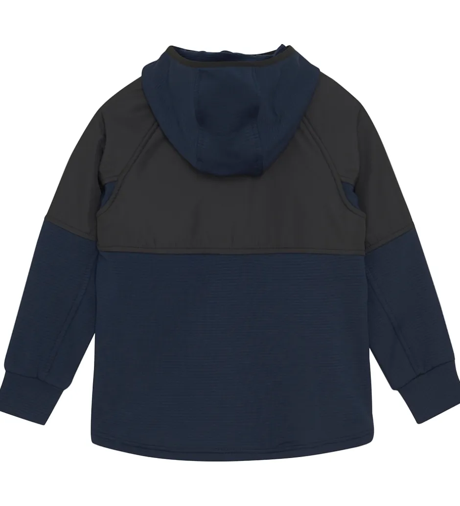 Fleece|Color Kids Fleecejakke - Total Eclipse