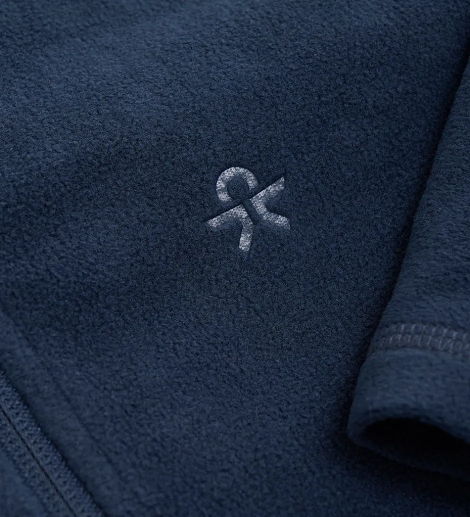 Fleece|Color Kids Fleecejakke - Total Eclipse