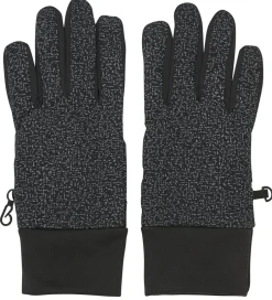 Softshell|Color Kids Handsker - Softshell - Sort