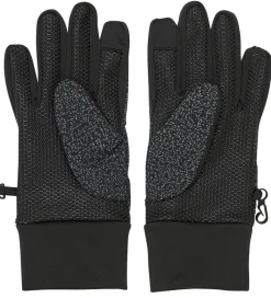 Softshell|Color Kids Handsker - Softshell - Sort