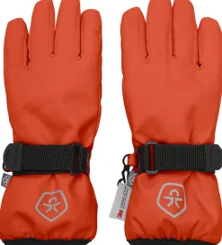 Handsker Og Luffer|Unisex-Tøj|Color Kids Handsker - Tangerine Tango