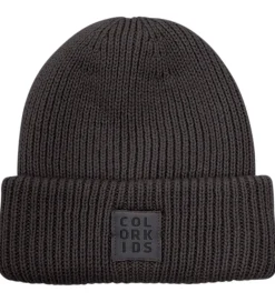 Huer Og Hatte|Color Kids Hue - Uld/Akryl - Strik - Phantom