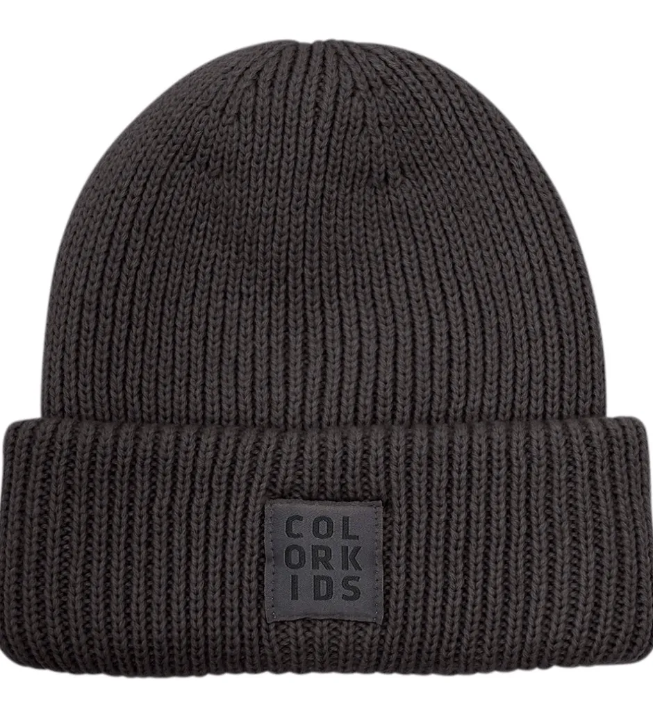 Huer Og Hatte|Color Kids Hue - Uld/Akryl - Strik - Phantom