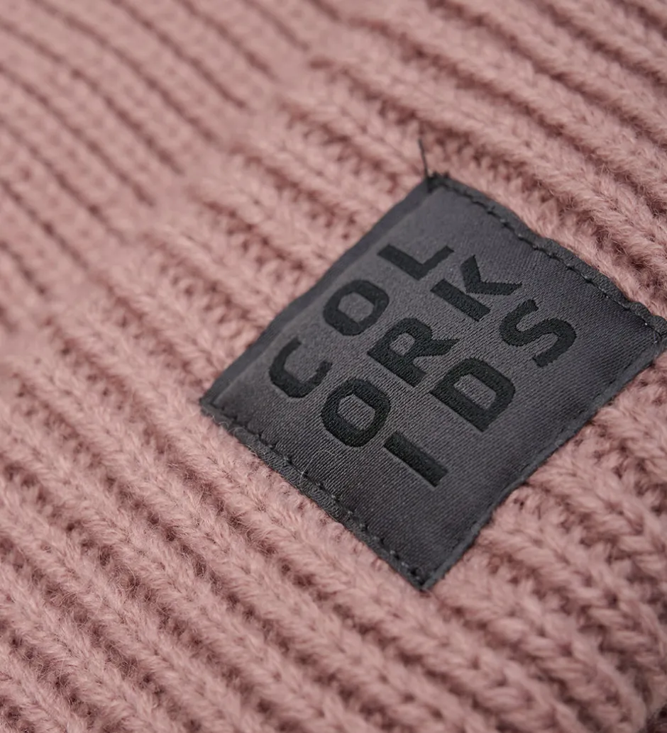 Huer Og Hatte|Color Kids Hue - Uld/Akryl - Strik - Woodrose