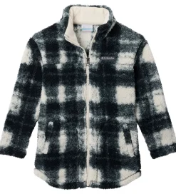 Fleece|Columbia Fleecejakke - Teddy - West Bend - Sort/Hvid m. Tern