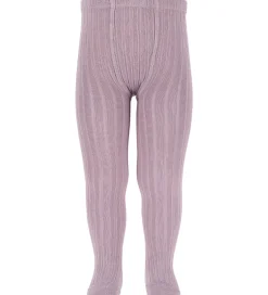 Strømpebukser|Condor Strømpebukser - Rib - Pearl