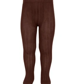 Strømpebukser|Condor Strømpebukser - Rib - Brun