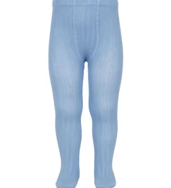 Strømpebukser|Condor Strømpebukser - Rib - Blå