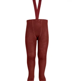 Strømpebukser|Condor Strømpebukser m. Seler - Uld/Akryl - Granet