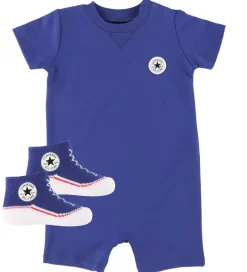 Sommerdragter|Converse Sæt - Sommerdragt/Strømper - Blue