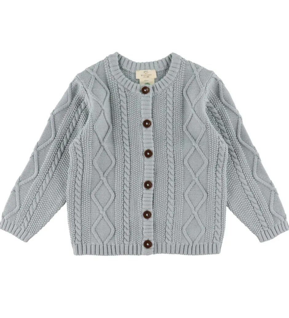 Striktrøjer|Copenhagen Colors Cardigan - Dusty Blue