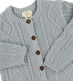 Striktrøjer|Copenhagen Colors Cardigan - Dusty Blue