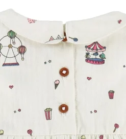 Toppe|Copenhagen Colors Top - Cream Tivoli Print